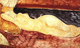 Amedeo Modigliani Reclining Nude France oil painting art